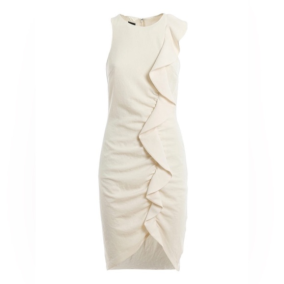 PINKO BEBYBLADE CREPE MINI DRESS - Picture 2 of 6